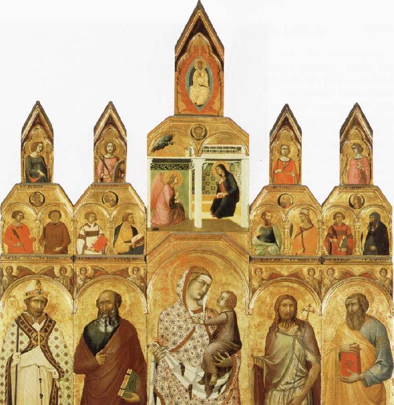 Pietro Lorenzetti Polyptych Germany oil painting art